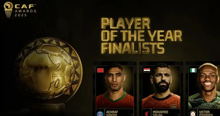 عاجل | كاف يعلن أفضل لاعب داخل إفريقيا 2025